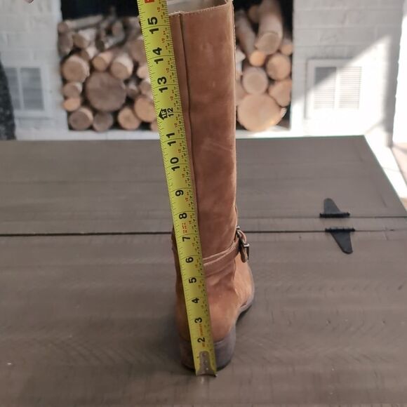 Matisse Chestnut Heeled Boots - Picture 12 of 16